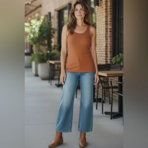 Burnt orange tank top